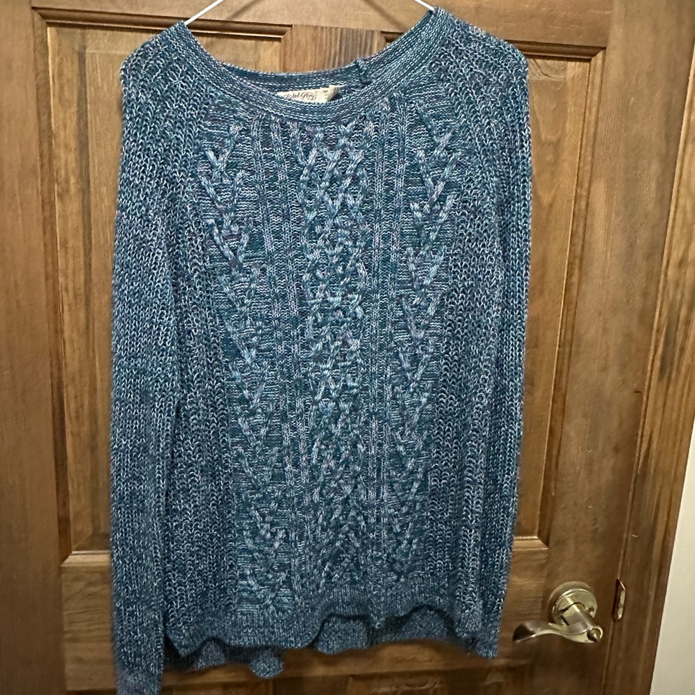 Blue sweater
